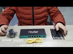 1800Mbps de dubbele router van de de steunrm500q-gl RM502Q-gl 5g lte sim kaart van de bandwifi6 draadloze router 5g